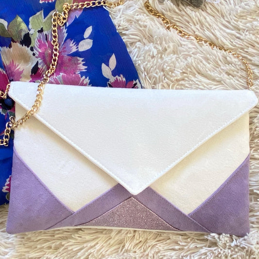 Sac mariage ivoire et lavande idéale mariage thème provence