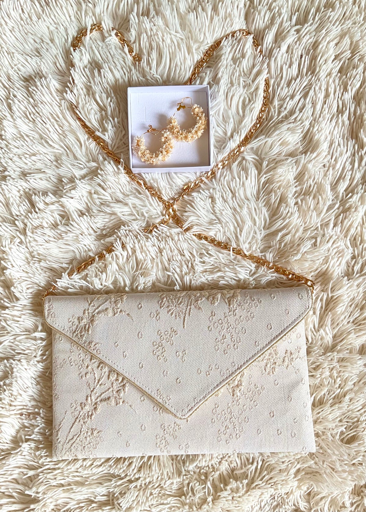 accessoires mariée ivoire - fil des toiles - l'Atelier de Clotilde