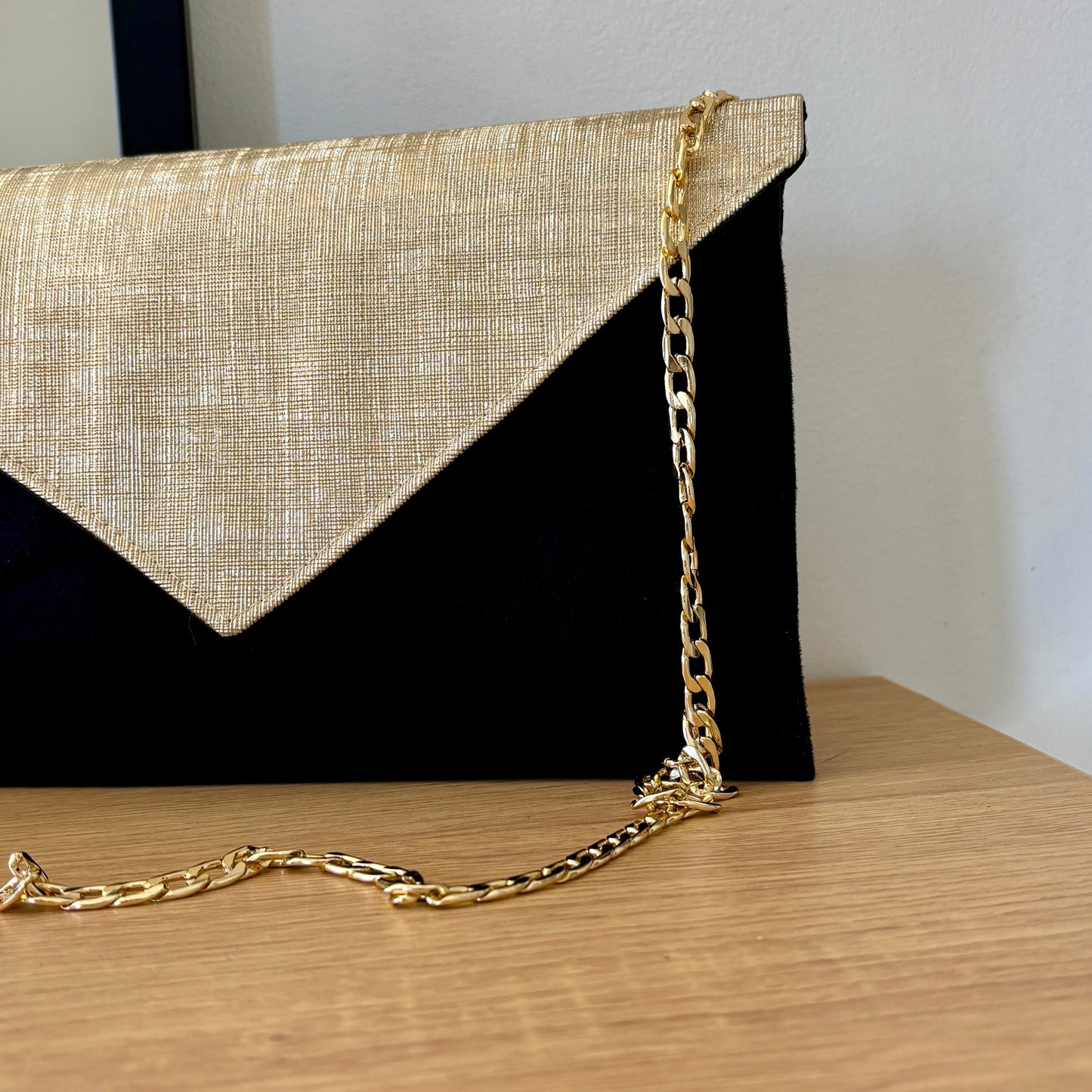 pochette de soirée noire
