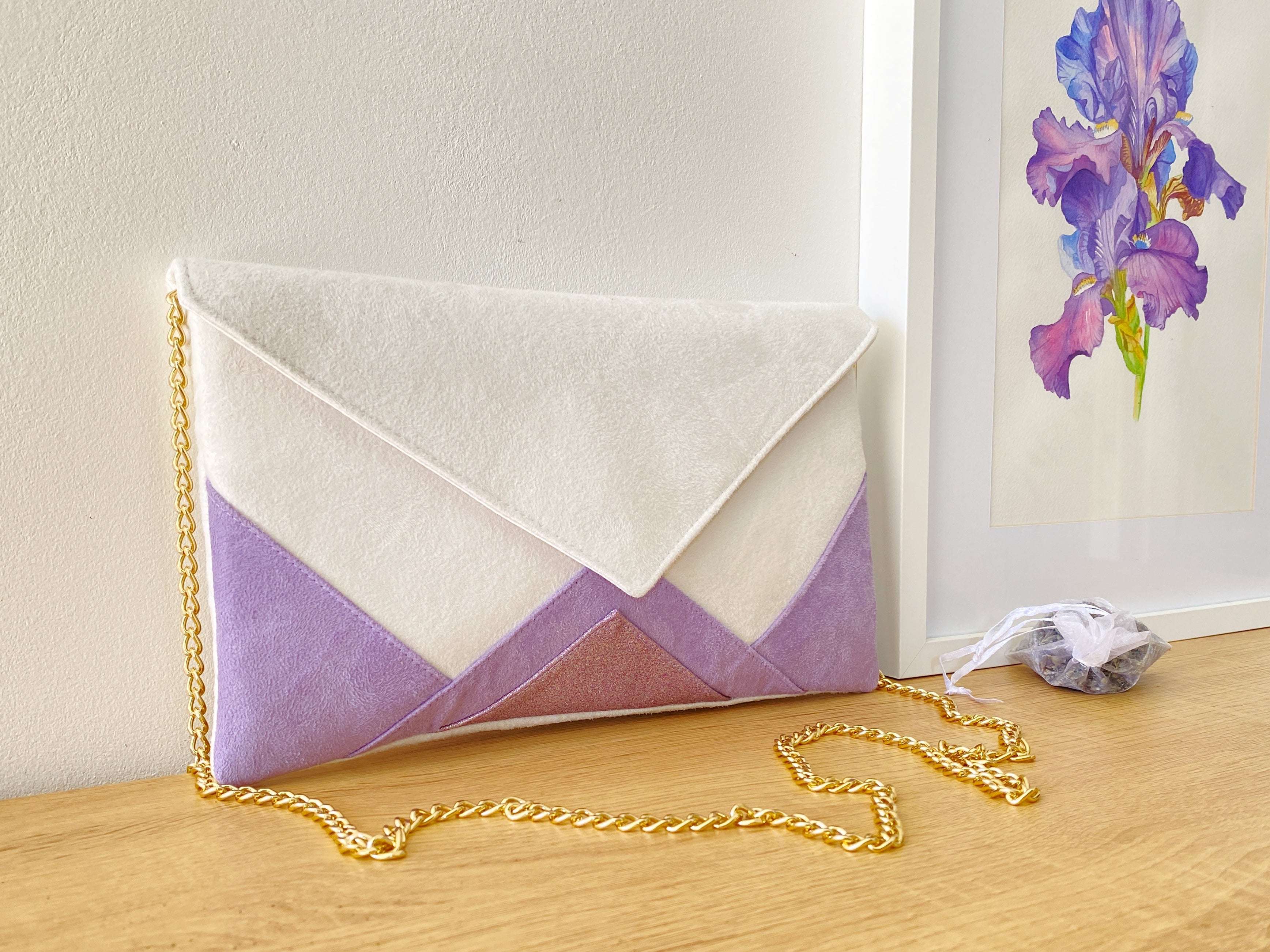 Pochette ivoire shop femme mariage