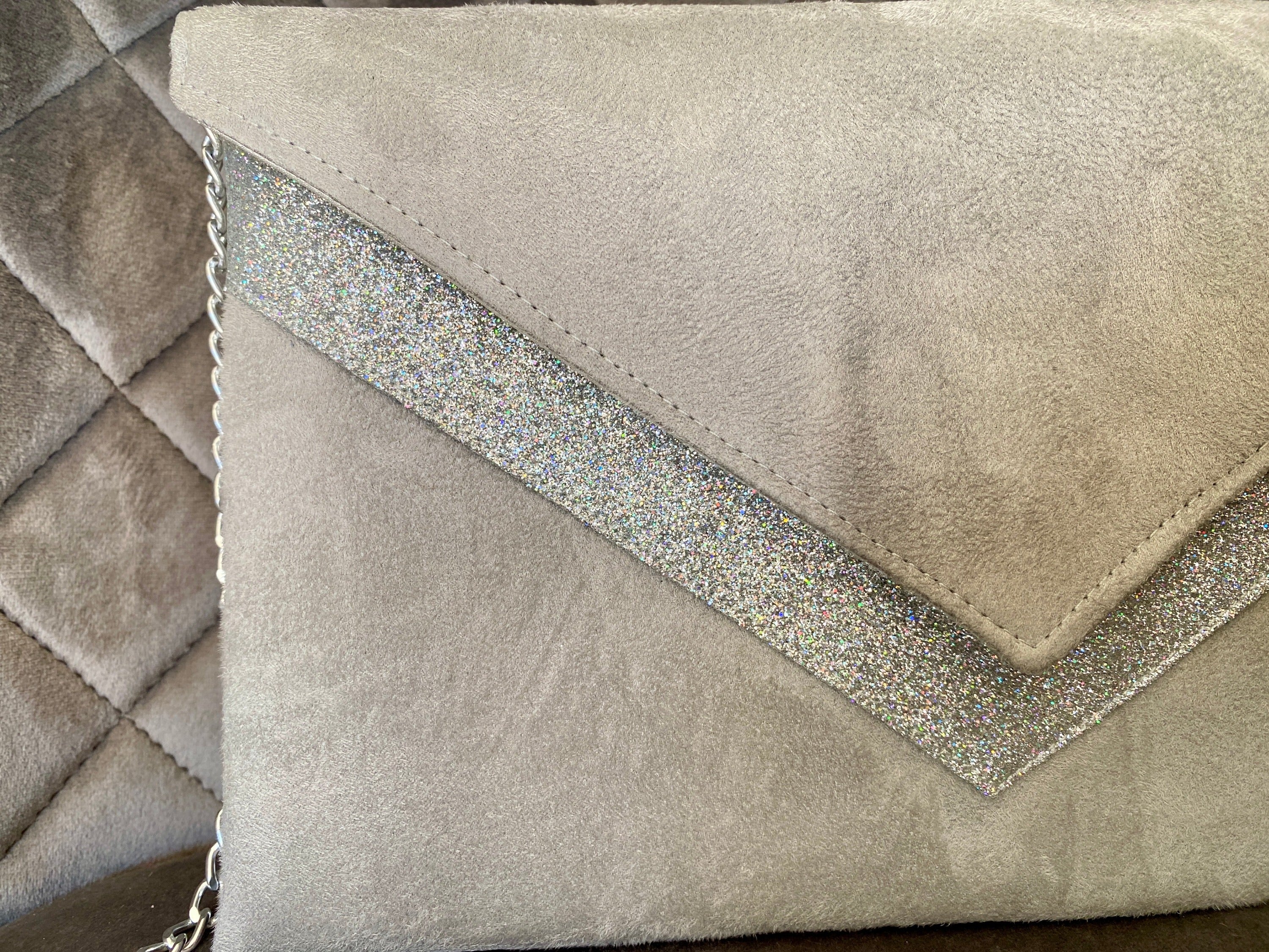 Sac pochette chic et elegante pour mariage Fil des toiles