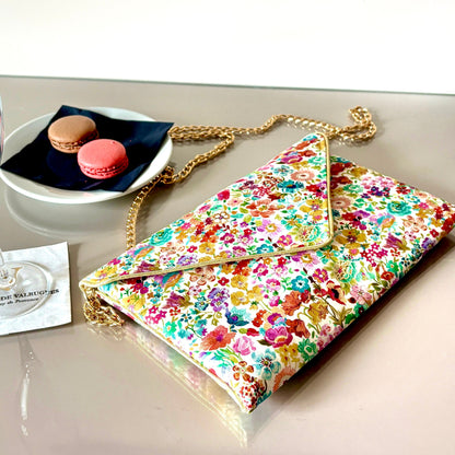 Pochette mariage en Liberty of London classic meadow - Fil des toiles