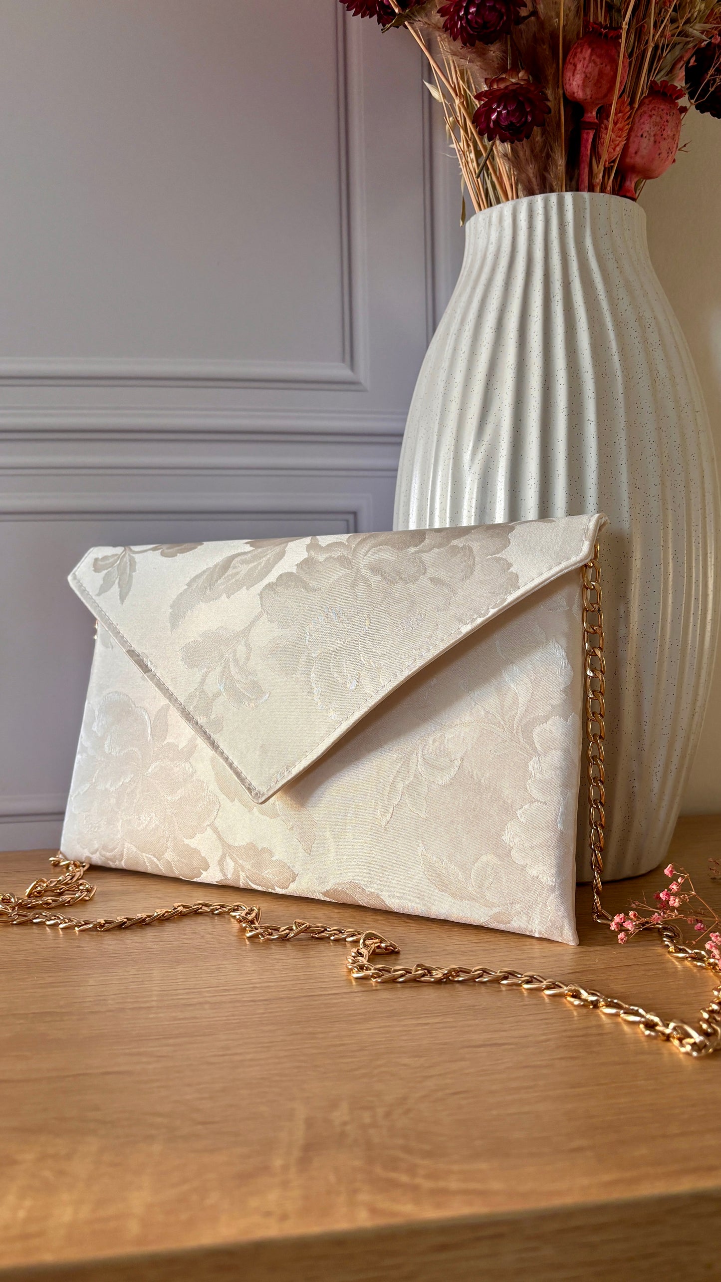 sac pochette mariage bandoulière