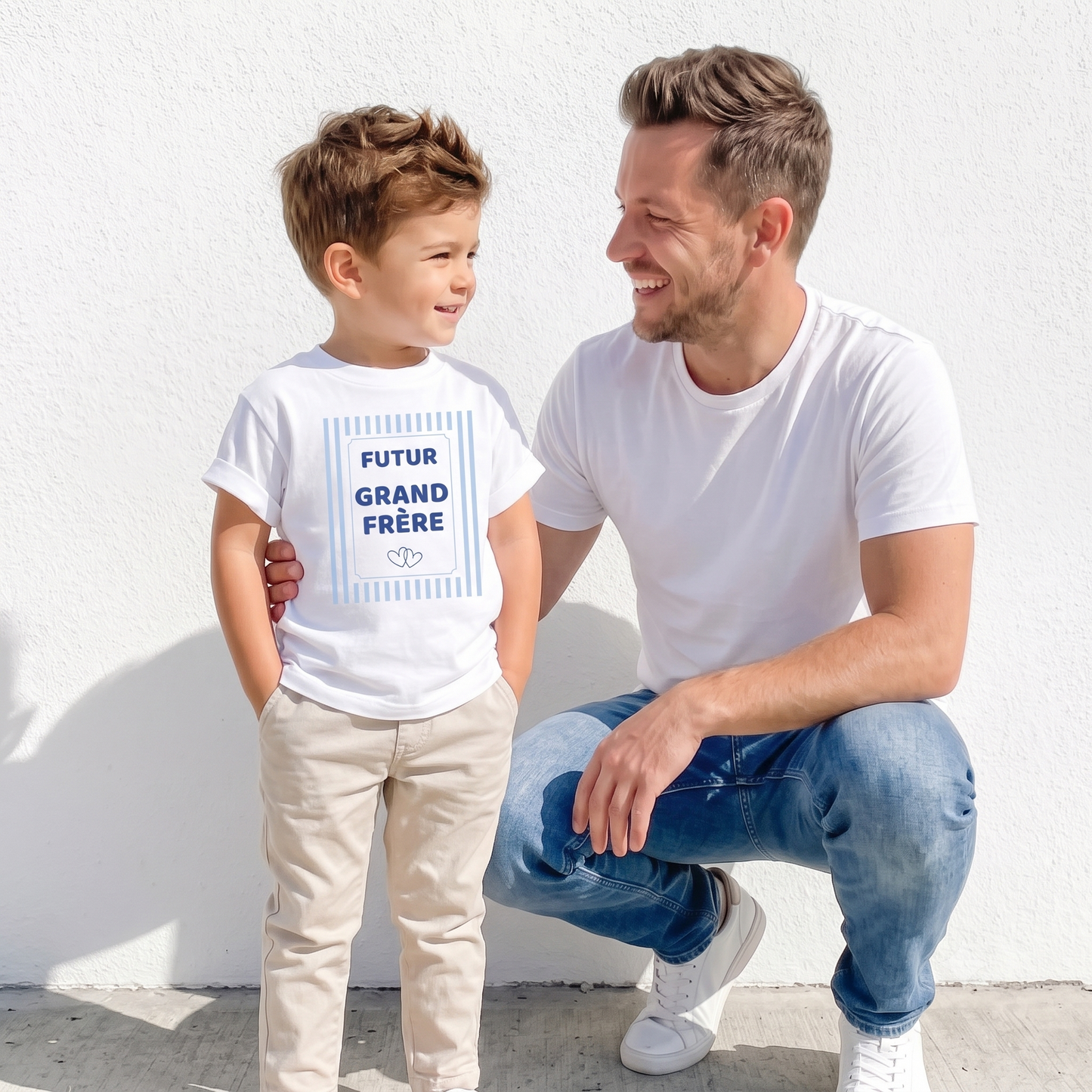T-shirt enfant futur grand frère - annonce grossesse