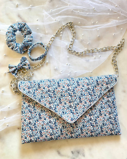 accessoires mariage en Liberty of London Eloïse bleu