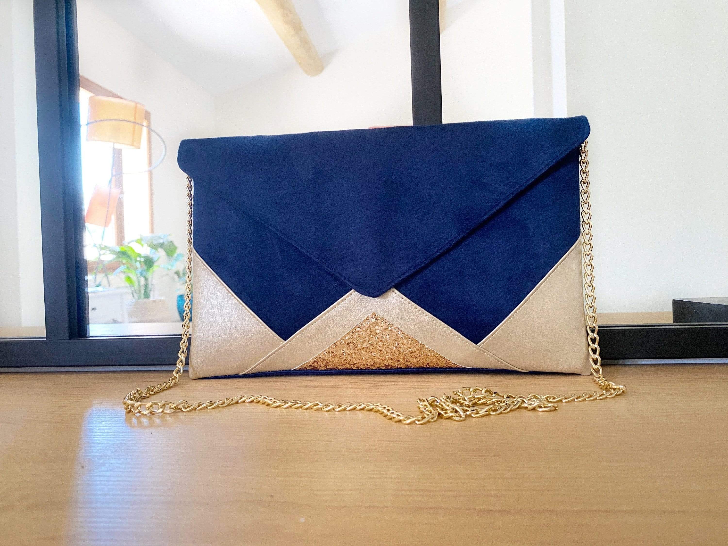 Pochette 2025 bleu marine