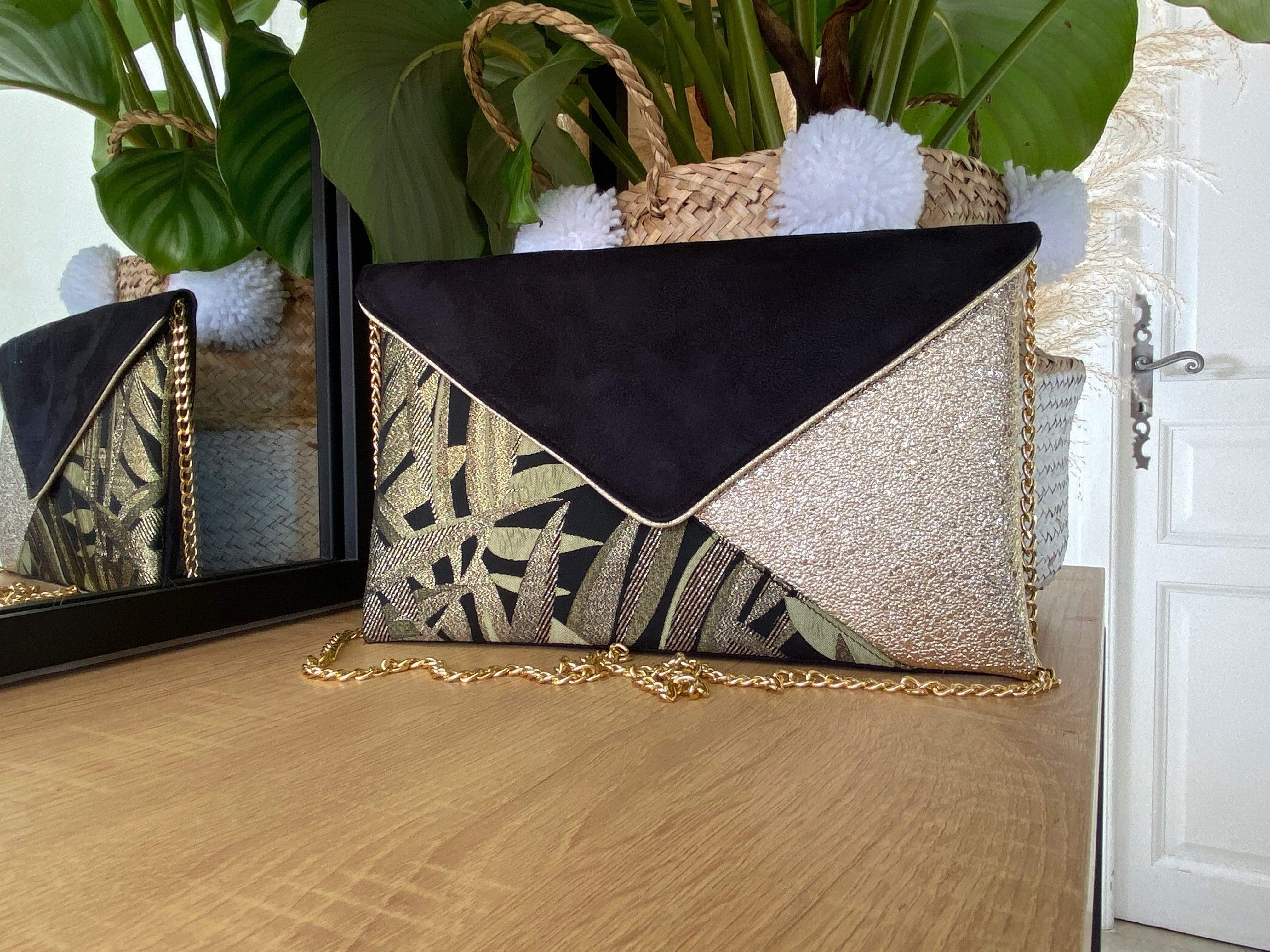 Pochette shop femme noir